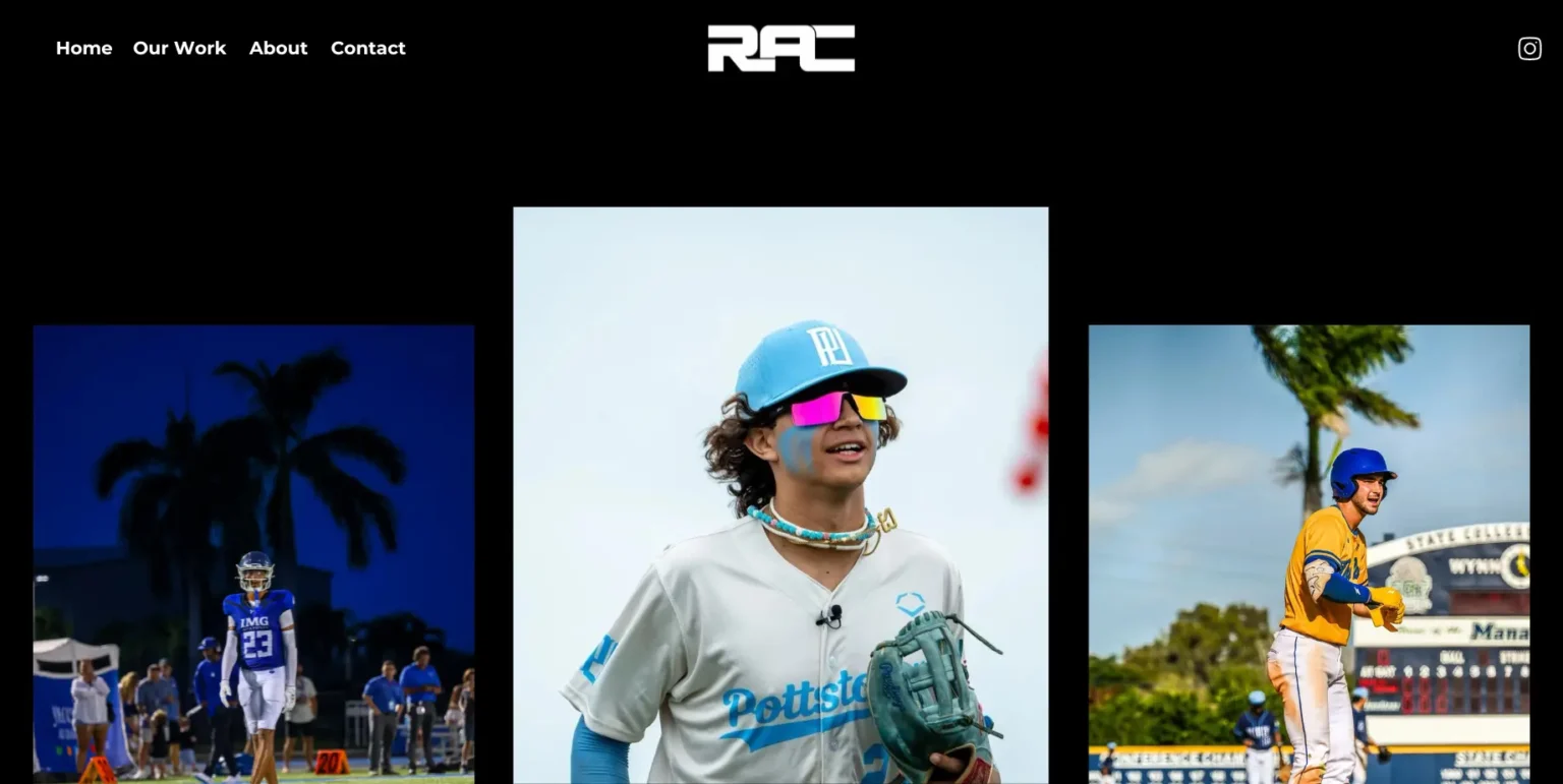 ShotByRAC website